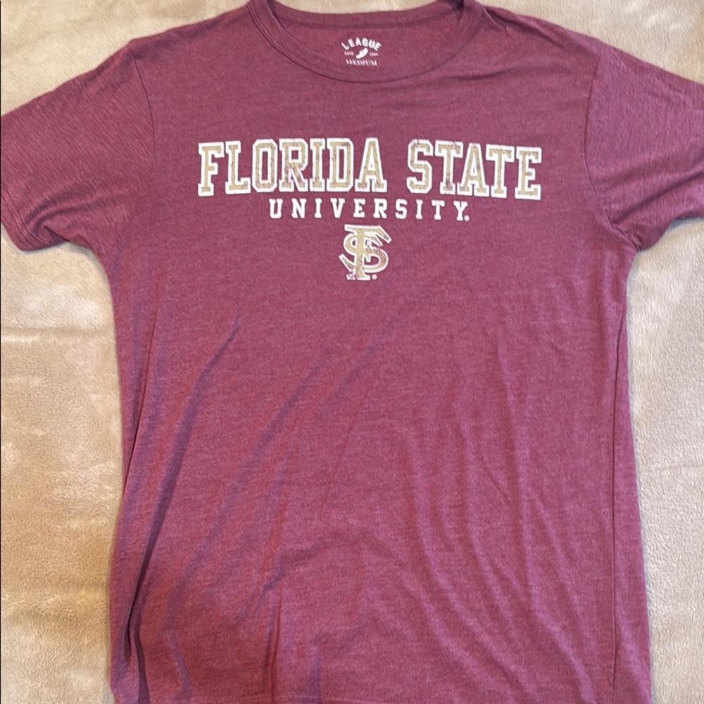 FSU Florida State University, Red Short Sleeve Tee